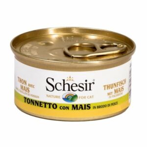 Schesir - Tonnetto con Mais in Brodo di Pesce - 70 gr