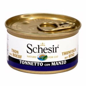Schesir - Tonnetto con Manzo in Gelatina - 85 gr
