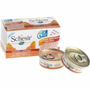 Schesir - Tonnetto con Papaya in Gelatina - 6x50 gr