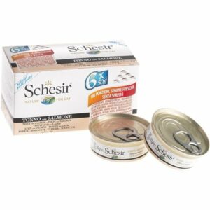 Schesir - Tonnetto con Salmone in Gelatina 6X50 gr