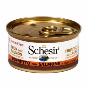 Tonnetto con Salmone in Salsa Naturale - 70 gr