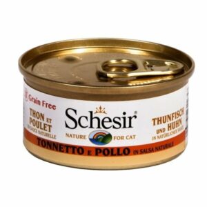 Schesir - Tonnetto e Pollo in Salsa Naturale - 70 gr
