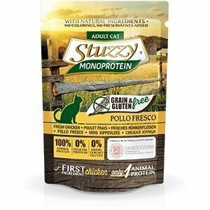 Stuzzy Cat - Monoprotein Grain & Gluten Free Pollo Fresco - 85 gr