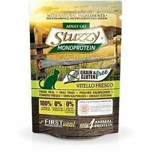 Stuzzy Cat - Monoprotein Grain & Gluten Free Vitello Fresco - 85 gr