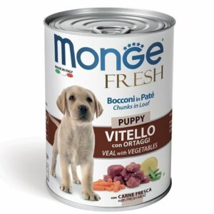 Monge - Fresh Puppy Vitello con Ortaggi - 400 gr