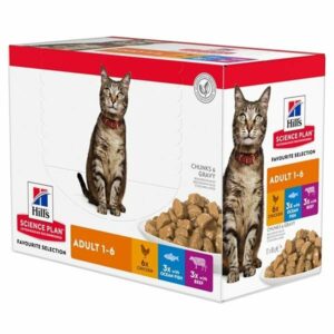 Hill's Feline  Adult - Multipack Misto - 12x85 gr