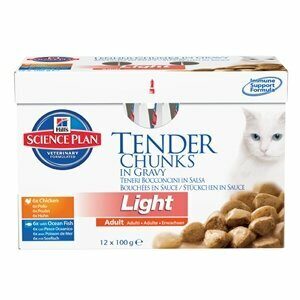 Hill's Feline  Adult  Light Multipack Misto - 12x85 gr