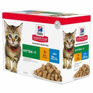 Hill's Feline  Kitten - Multipack Misto - 12x85 gr