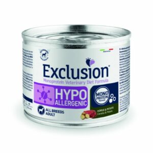 Exclusion Diet Hypoallergenic Horse and Potato All Breeds - 200 gr