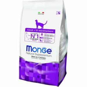 Monge Cat Adult Ricco di Pollo - 10 Kg