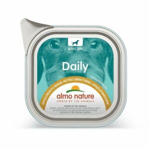 Almo Nature - Daily Menu con con Pollo, Prosciutto e Formaggio - 100 gr