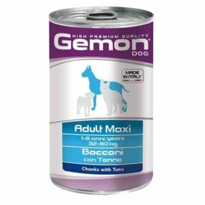 Gemon - Adult Maxi Bocconi con Tonno - 1.250 kg
