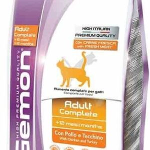 Gemon - Cat Adult Complete con Pollo e Tacchino - 400 gr