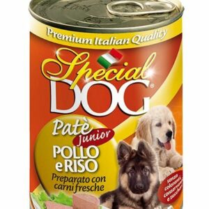 Special Dog -Paté Junior con Pollo e Riso - 400 gr