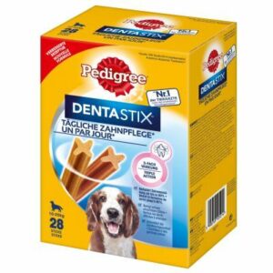 Pedigree Dentastix Medium 10-25 kg - 21+7  (28 SNACK)