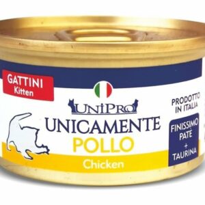 Unipro - Unicamente Kitten Pollo - 85 gr