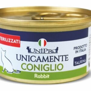 Unipro - Unicamente Coniglio Sterilizzati o Sovrappeso  - 85 gr