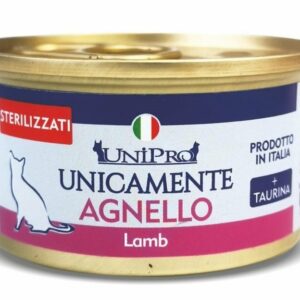 Unipro - Unicamente Agnello Sterilizzati o Sovrappeso  - 85 gr