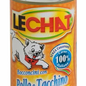 Lechat  Bocconcini con Pollo e Tacchino - 400 gr