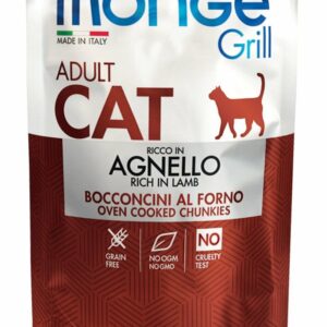 Monge - Grill Adult Bocconcini in Jelly Ricco in Agnello - 85 gr