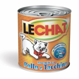 Lechat  Bocconcini con Pollo e Tacchino - 720 gr