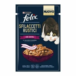 Felix SFILACCETTI RUSTICI Anatra - 80 gr