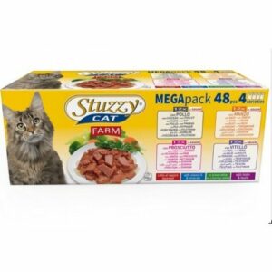 Stuzzy Cat FARM Multipack  - Conf. 48 pezzi x 85 GR