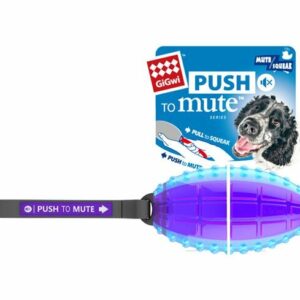 Gigwi Rugby Ball PUSH TO MUTE