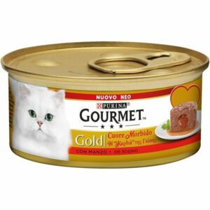 GOURMET Gold Cuore Morbido con Manzo - 85 gr