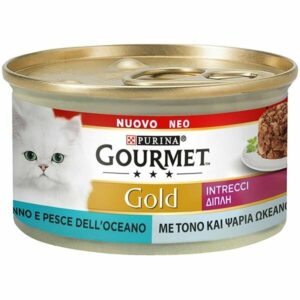 GOURMET Gold Intrecci di Gusto Tonno e Pesce dell'Oceano - 85 gr