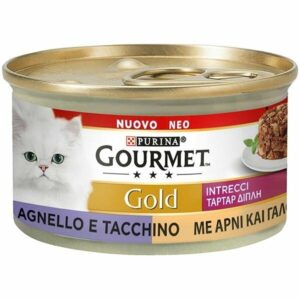 GOURMET Gold Intrecci di Gusto Agnello e Tacchino - 85 gr
