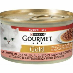 GOURMET Gold Delizie in Salsa gusto Salmone Scottato - 85 gr