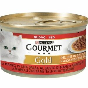 GOURMET Gold Delizie in Salsa gusto Manzo Arrosto - 85 gr