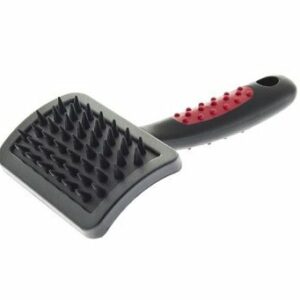Fuss Dog Spazzola cardatore in gomma - Taglia L