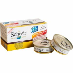 Schesir - Filetti di Pollo al Naturale in Acqua di Cottura - 6x50 gr