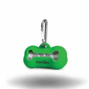 Camon Bag Dispenser in Silicone - Verde