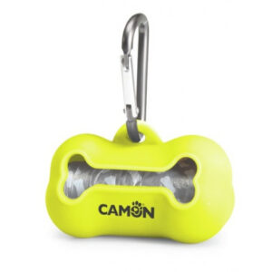 Camon Bag Dispenser in Silicone - Giallo