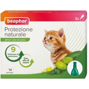 Beaphar - Protezione Naturale Spot On gattino - 3 pipette da 0,4 ml