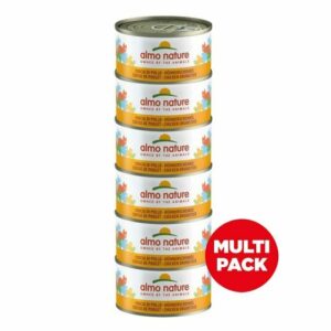 Almo Nature - HFC Natural Coscia di Pollo -Confezione Multipack 6 x 70 gr