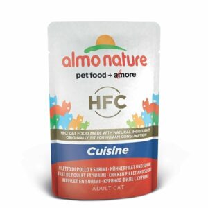 Almo Nature - HFC Cuisine Filetto di Pollo e Surimi - 55 gr