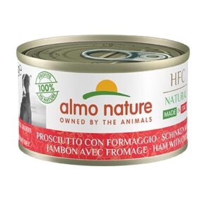 Almo Nature Dog HFC Natural Made in Italy Prosciutto con Formaggio - 95 gr