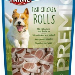 Trixie Fish Chiken Rolls Premio - 100 gr