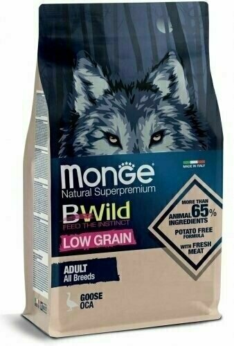 Monge Bwild - Low Grain – Oca – All Breeds Adult kg 2,5