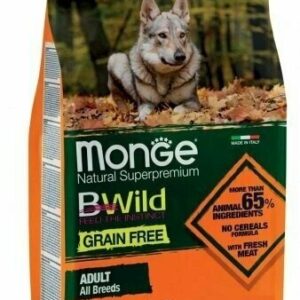 Monge Bwild - Grain Free – Anatra con Patate – All Breeds Adult kg 12