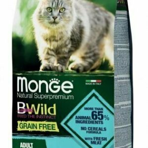 Monge Bwild - Grain Free – Merluzzo con Patate e Lenticchie – Adult kg 1.5