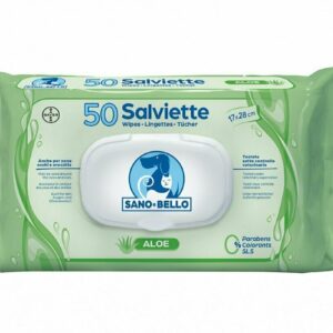 Bayer Salviette Detergenti Sano e Bello - Profumazione Aloe - 50 pezzi