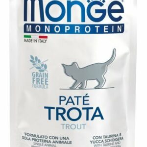 Monge Monoprotein  Kitten Paté Trota - 85 gr