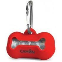 Camon Bag Dispenser in Silicone - Rosso