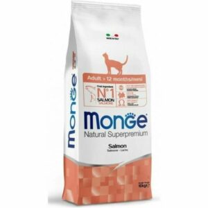 Monge Cat Adult Ricco di Salmone - 10 Kg