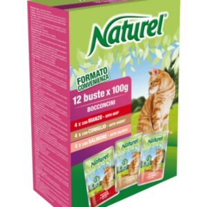 Life Naturel Manzo, Coniglio e Salmone - 12 x 100 gr